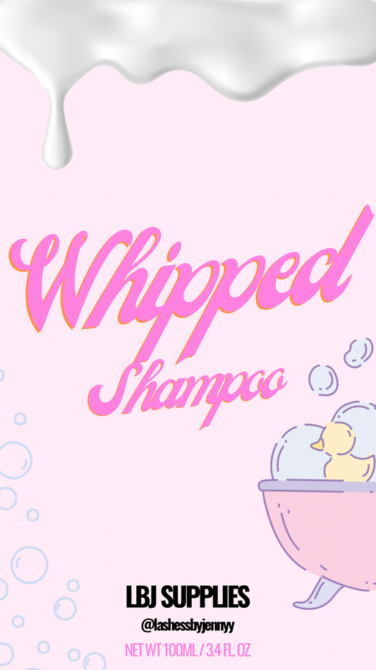 Pink Whipped Lash Shampoo